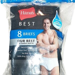 HANES MENS BRIEFS (8 PACK).